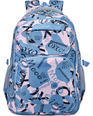 Tinytot SB158_04 School Backpack College Bag Travel Bag 2nd Standard onward Waterproof School Bag(Blue, 30 L)