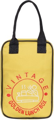 Classic School Office Picnic Travel Lunch Bag(Yellow, 12.75 L)