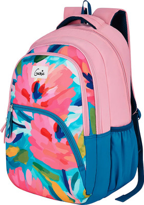 Genie RUBY GREEN SCHOOL BACKPACK 19 INCH 36 LITRE 3 COMPARTMENTS School Bag(Multicolor, 36 L)