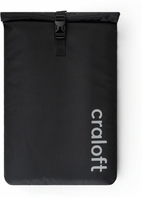 CRALOFT 14 Inch Laptop Sleeve Case Pouch Bag for MacBook, Dell & HP Office Waterproof Laptop Sleeve/Cover(Black, 14 inch)