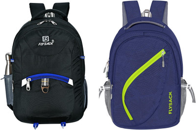 FLYSACK NS-FS009_Black & FS029_NAVY BLUE Laptop Bag(Black, Blue)