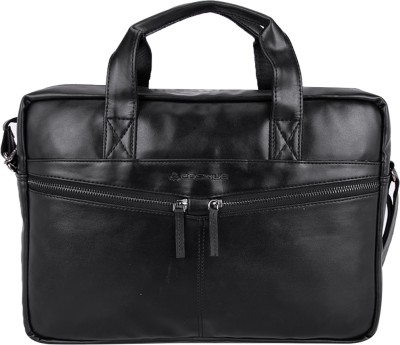 Cosmus Knight Black Laptop Office Bag Waterproof Messenger Bag(Black, 8 L)