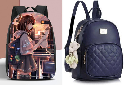 Shishtha B_DGTL-020_@@__1PC & pc34_xy Laptop Bag(Black, Blue)