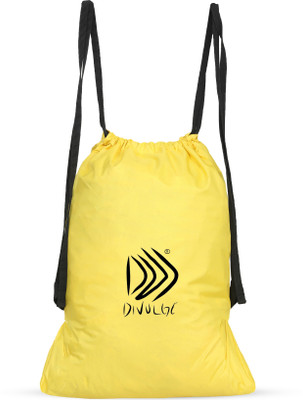 divulge New-Drawstring Bagpack of 1 18 L Laptop Backpack(Yellow)