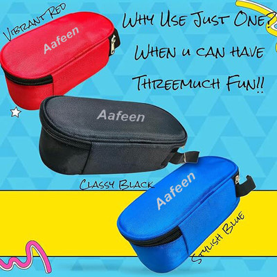 Aafeen Lunch Tiffin Cover Waterproof Lunch Bag(Multicolor, 1 L)