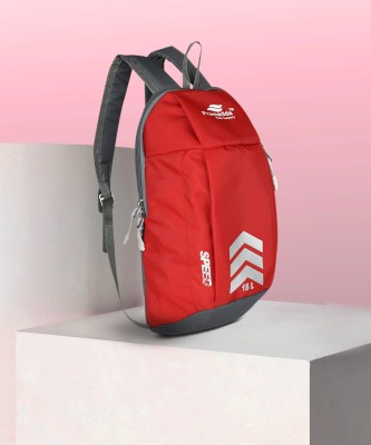 Pramadda Pure Luxury Miniature Mini Lightweight Multipurpose Casual Backpacks For daily use travel Leisure Gym Sports College Office School tuition bag for Men \ Boys & Women \ Girls ,Trendy Latest Stylish bagpacks mini bags for cycling Bike Perfect match for all occasions Waterproof Daypack(Red, 15