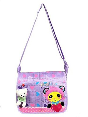 Maison & Cuisine Kid's School Bag/Hand Bag Shoulder Bag(Purple, 5 L)