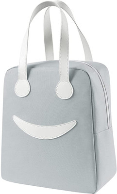 ShivExim Lunch Bags Large Insulated Tiffin Carry Hot Cold Bag for Office Travel School Waterproof Lunch Bag(Grey, 8.5 L)