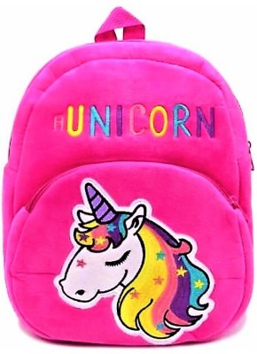 ravi treeadres PREMIUM SHIFT UNICORN 18 L SCHOOL/PICKNIC/TRAVELLING BAG FOR 6 TO 10 AGE KIDS Waterproof School Bag(Pink, 18 L)