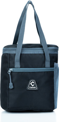 CAPTAIN SCHOOL LUNCH KIT FOR KIDS Waterproof Lunch Bag(Black, 10 L)