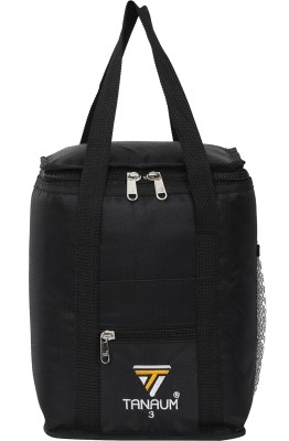 TANAUM School and Office tiffin bags Box Bag Stylish and Attractive Leak-Proof Waterproof Lunch Bag(Black, 7 L)