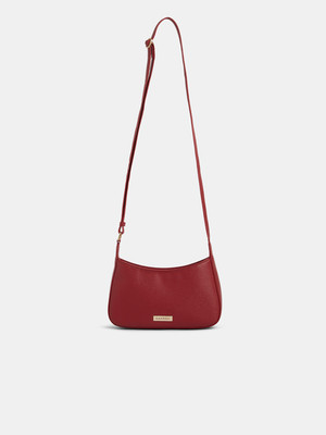 Caprese Carol Sling Small Cherry Red Bag for Women Sling Bag(Red, 2.646 L)