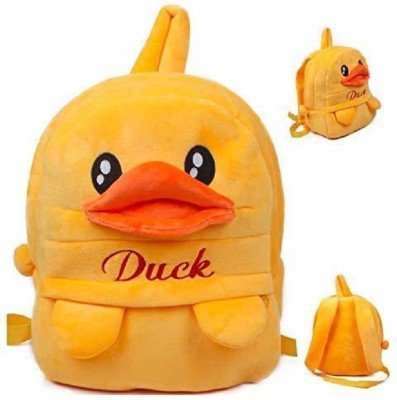 7Eleven Enterprise Cute Duck preschool kids bag beautiful backpack 10 L Backpack(Yellow)