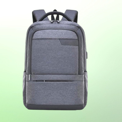 HouseOfCommon backpack school bag laptop bag office college travel backpack(S-19*12) 30 L Backpack(Grey)