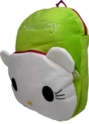 Aveek A_FF 7EE_BM_Latch_hello kity green_128_a Backpack(Green, 13 L)