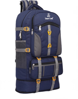 Smartlook Travel for Outdoor Sport HikiIng bag Waterproof Backpack(Blue, 70 L)
