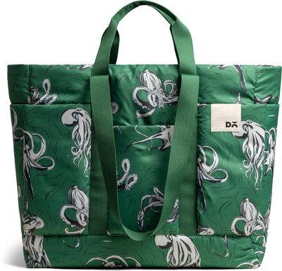 DailyObjects Idyll Tote Bag for Girls and Women Shoulder Bag(Green, 14 inch)
