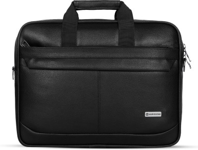 HARISSONS Vista Sustainable Laptop Messenger Bag(Black, 13 L)