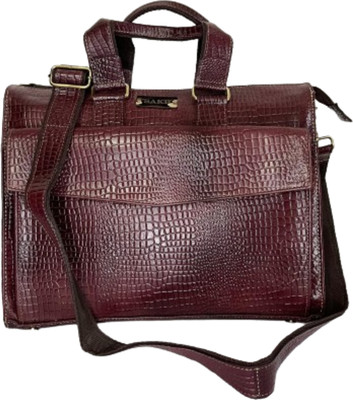 SAKB CRONTO Laptop Sleeve/Cover(Brown, 5 L)