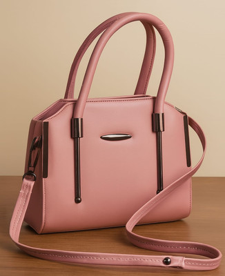 Thesling DELINTY grace structured pink handbag Waterproof Messenger Bag(Pink, 5 L)