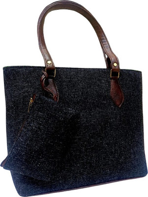 hemashri Midnight Charm Tote Shoulder Bag(Brown, 10 L)