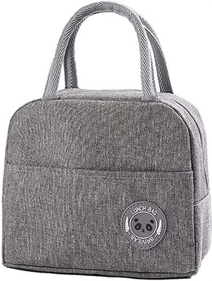Urbanware Insulated Cooler Bag Water-Resistant Thermal Leak-Proof Lunch Organizer Waterproof Lunch Bag(Grey, 6 L)