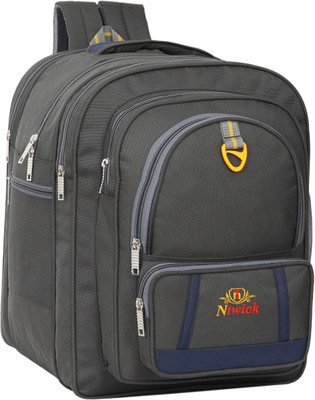 NTWICK Large 65 L Backpack Stylish Waterproof School bag 6th to 10th Class Waterproof Backpack(Grey, 65 L)