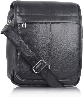 BAGS WORLD Black Sling Bag women and men sling bag