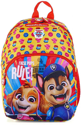 striders Paw Patrol 13-inch Kids School Bag for Kindergarten kids Lightweight Bag Waterproof School Bag(Multicolor, 15 L)