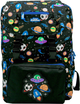 smily kiddos fancy Backpack(Black, 8 L)