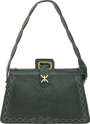 HIDESIGN BEDOUIN 03 Shoulder Bag(Green, 1 L)