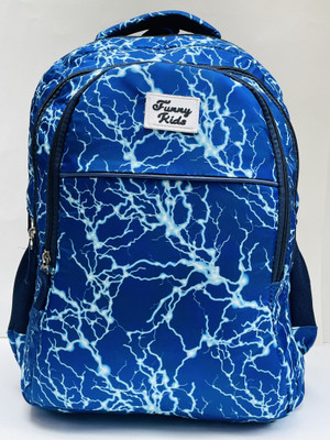 Carrykaar boys and girls school bag ,backpack Waterproof bag (lightning blue, 34 L) Waterproof School Bag(Blue, 34 L)