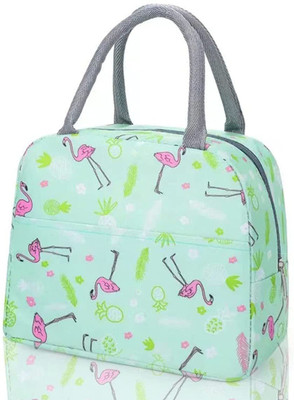Minato Lunch Bag Portable Insulated Travel Tiffin Bag Thermal Insulated Cooler Waterproof Lunch Bag(Green, 2 L)