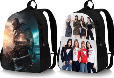 Shishtha B_DGTL-014_@@_1PC & DGTL-035_@@@_1PC_xy Laptop Bag(Black, Black)