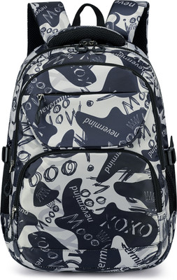 Tinytot SB158_02 School Backpack College Bag Travel Bag 2nd Standard onward Waterproof School Bag(Black, 30 L)