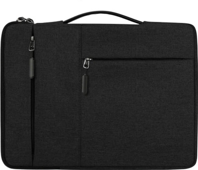 SAPPIERO 15-16 Inch Laptop Sleeve Bag Case Briefcase For Notebook Computer Ultrabook Waterproof Laptop Sleeve/Cover(Black, 15.6 inch)