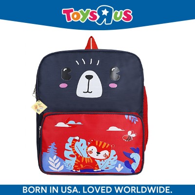 Foxy PU Red Cat Cartoon School Bag for 2 to 5 Years Kids Girls/Boys Backpack School Bag(Red, 4 L)