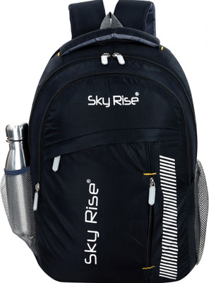 SKY RISE 35 L Casual Waterproof Laptop Bag school and college bag (green 35L) Waterproof Backpack(Blue, 35 L)
