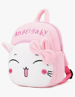 Swati Creation ANGEL BABY PINK BAG FOR KIDS Plush Bag(Pink, 10 L)