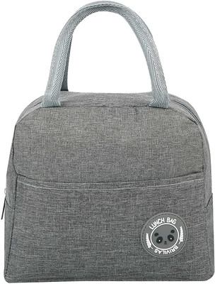 KriShyam ®Lunch Box Bag, Lunch Bag with Insulated Material for Picnic,, Hiking Travel Waterproof Lunch Bag(Grey, 7 L)