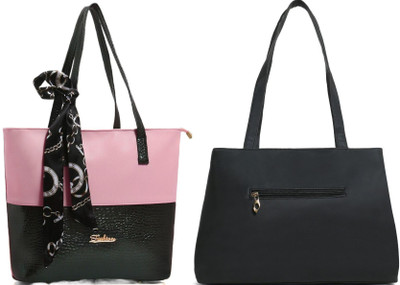 Reprox Women Pink, Black Shoulder Bag