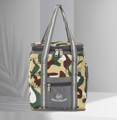 Capitalpoint Insulated Bag Office/College/School/Camouflage/Lightweight/Tiffin Waterproof Lunch Bag(Yellow, 4 L)