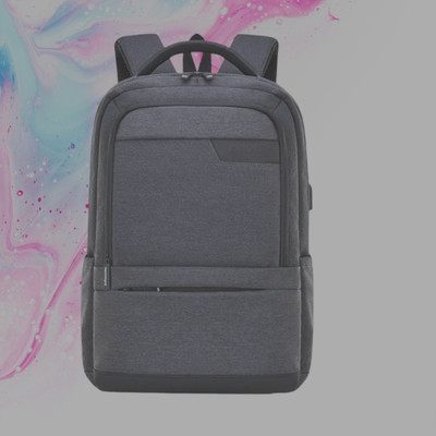 JairaJ backpack school bag laptop bag office college travel backpack(S-48*30) 30 L Backpack(Black, Grey)