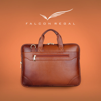 Falcon Regal Apex Elite Waterproof Messenger Bag(Tan, 18 L)