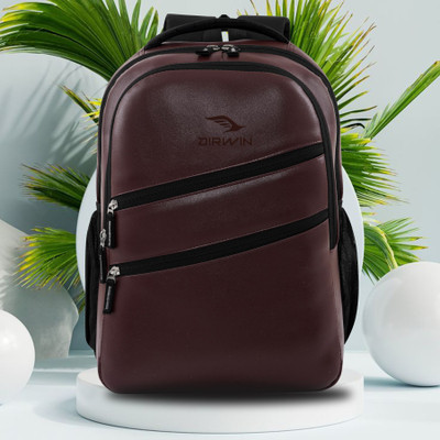 Airwin Medium 29 L Backpack Airmate Black Waterproof School Bag(Brown, 25 L)