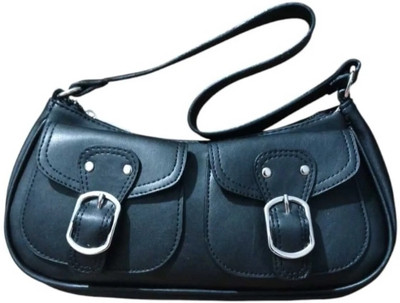 OceanEnterprise Black half moon Waterproof Shoulder Bag(Black, 15 L)