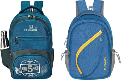 FLYSACK NS-FS008_Blue & FS029_BLUE Laptop Bag(Blue, Blue)