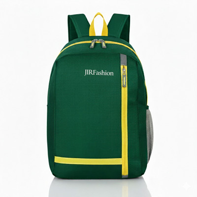 jir fashion Small Daypack Travel School College Tution Office Outdoor Hiking Bag Waterproof Backpack(Green, 25 L)