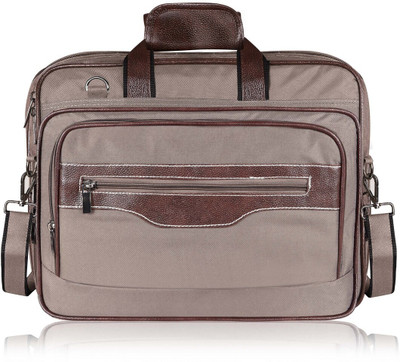 KAVRIXA Grey & Brown Color PVC Coated Fabric 28L Messenger Bag For Men KX-BG110 Waterproof Messenger Bag(Mustard, 28 L)