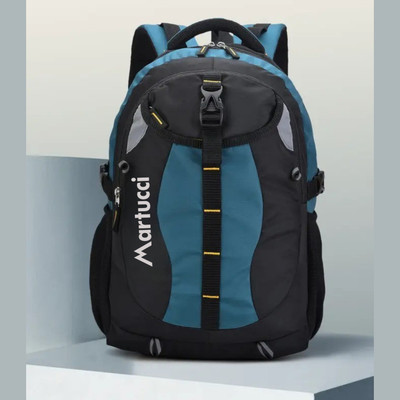 Martucci School Bags for Boys & Girls/Casual Backpack/Coaching Bag (6th Std & Above) Waterproof School Bag(Green, 35 L)